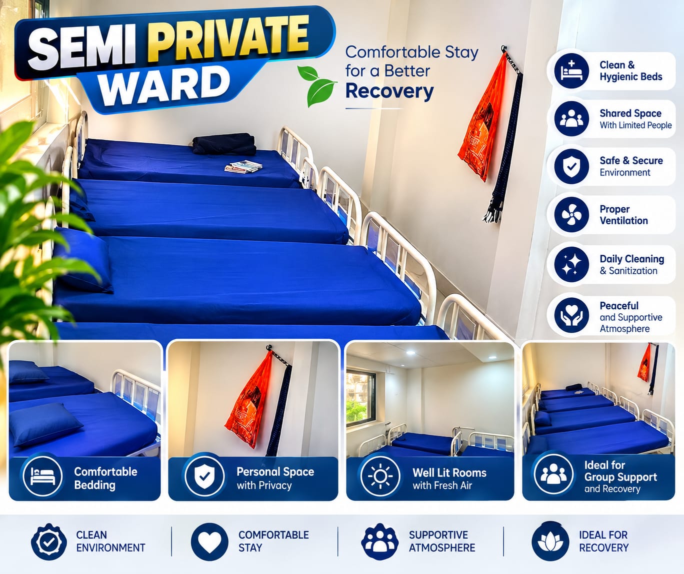 Semi-private ward